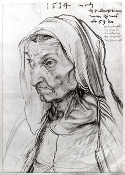 Retrato de la madre de Durero. 