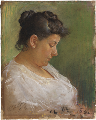 Retrato de la madre de Picasso