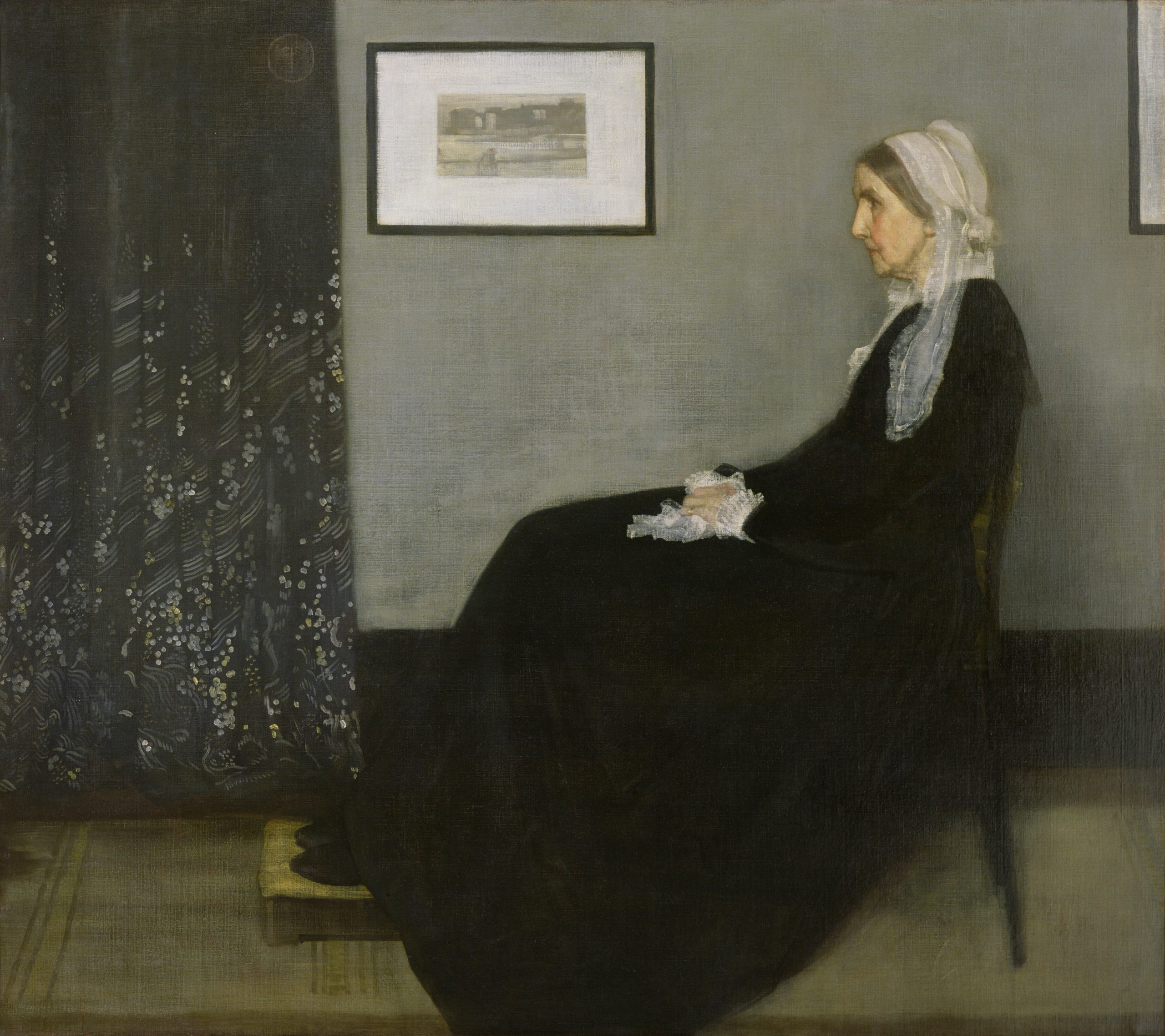 Retrato de la madre de Whistler